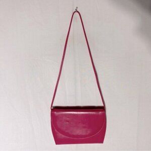 Vintage 80s 90s Pink Purse Clutch Cross Body Bag Shoulder Bag Handbag
